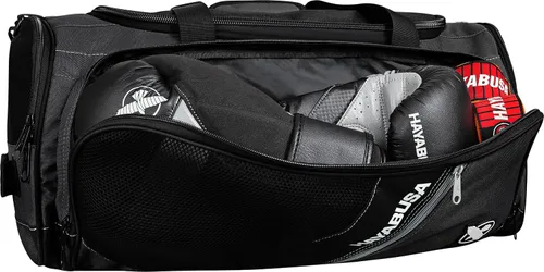 Vista 4 de Hayabusa Ryoko Bolsa de lona - NegroGris, 50L