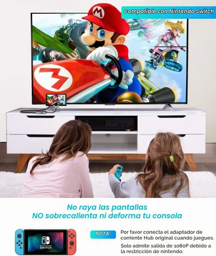 Vista 5 de Adaptador USB C a HDMI dual, concentrador USB C UtechSmart a HDMI 4 puertos