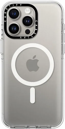 Vista 13 de CASETiFY Funda transparente para iPhone Air [No se amarillea/Magsafe/Protección contra caídas de grado militar 3X de 1.98 m] - Transparente No se