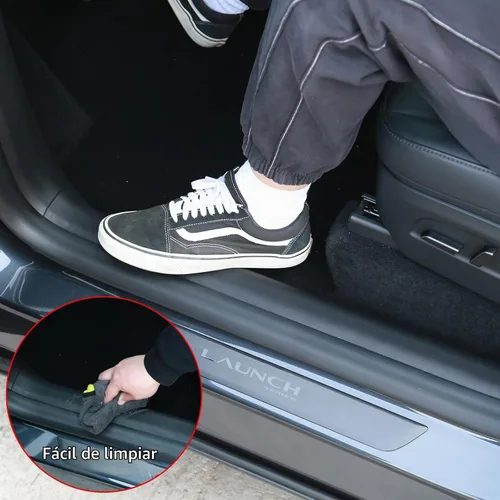 Vista 8 de Protector de umbral de puerta para Tesla Model Y Juniper 2025 2026