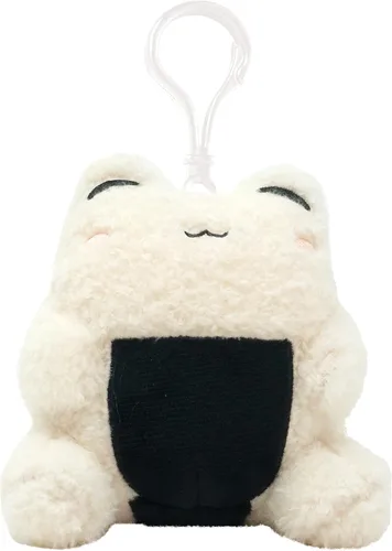 Vista 9 de Cuddle Barn PlushGoals - Mini Boba Wawa Clip súper suave y lindo Kawaii rana de peluche de animal de peluche, llavero para bolsa, 4 pulgadas