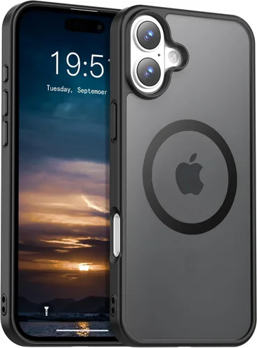Vista 15 de Funda transparente para iPhone 11 con protector de pantalla, compatible con Magsafe, antiamarilleo, protección de grado militar, a prueba de golpes