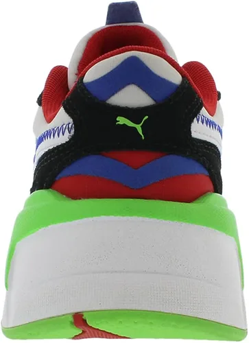 Vista 4 de PUMA Zapatos deportivos Rs-X3 Sonic Color 2 para niños y niños, estilo casual, color negro, NegroRojo