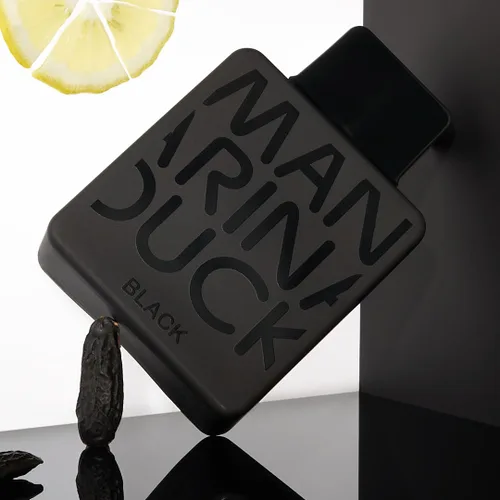 Vista 4 de Mandarina Duck Black Eau De Toilette Spray para hombre, 3.4 onzas