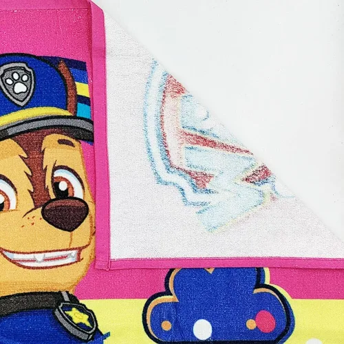 Vista 6 de Paw Patrol Boys Chase, Marshal, Rubble and Sky is Flying Dog - Toalla poncho con capucha