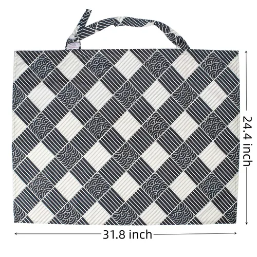 Vista 3 de Funda de lactancia para mamá, cubiertas de privacidad para lactancia del bebé, algodón transpirable con aro ajustable para madre (Negro)