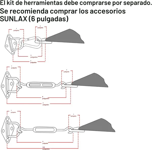 Vista 3 de SUNLAX Toldo tipo vela, forma de rectángulo, protección ultravioleta, permeable, para exteriores y patio trasero (hacemos tamaño personalizable), 7