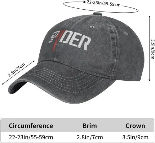 Vista 5 de Can-Am Spyder - Gorra de béisbol unisex de moda, estilo vintage, ajustable al aire libre