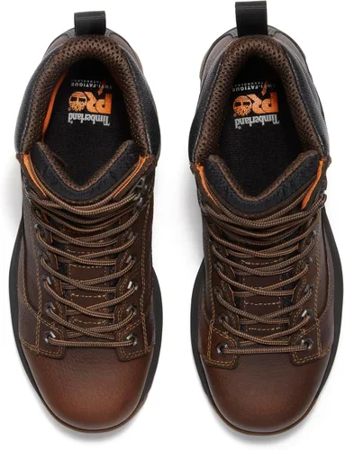 Vista 5 de Timberland PRO Botas Titan EV de 6 pulgadas con punta Comp para hombre Marrón oscuro V1