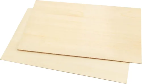 Vista 6 de JOIKIT 24 hojas de madera de tilo de 12 x 8 x 1/16 pulgadas, 0.059 in de grosor, hojas de madera de balsa natural sin terminar para fabricantes