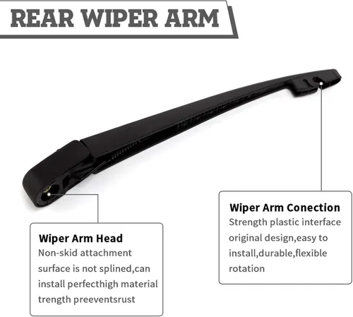 Vista 4 de Juego de Tuerca de Brazo de Escobilla Limpiaparabrisas Trasero de Repuesto para Honda Odyssey 2011-2017 Accesorios de Ensamblaje de Cubierta