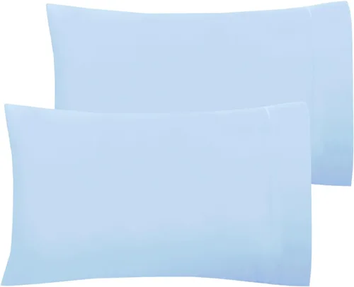 Vista 7 de Mejoroom Hotel Luxury Queen - Fundas de almohada de microfibra de 20 x 30 pulgadas, juego de 2 fundas de almohada suaves, acogedoras y transpirables