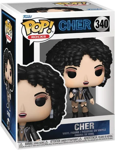 Vista 2 de POP Rocks: Cher - If I Could Turn Back Time Funko - Figura de vinilo (incluye funda protectora de caja compatible), multicolor, 3.75 pulgadas