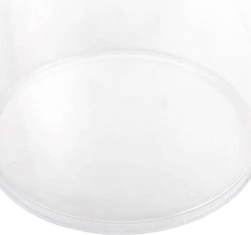 Vista 4 de HOMEFORD Vitrina de cúpula de plástico con base transparente, 4 pulgadas, 1 unidad