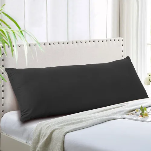 Vista 2 de Evolive - Funda de almohada corporal de microfibra ultra suave, fundas de almohada de 21 x 54 pulgadas con cierre de cremallera oculto