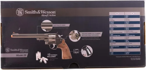 Vista 8 de Umarex Smith & Wesson M29 Revolver 6mm BB Pistol Airsoft Gun