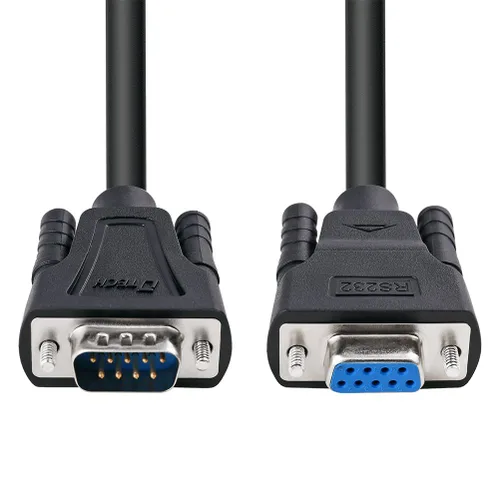 Vista 8 de DTech Extensión de cable serie RS232 de 5 pies macho a hembra de 9 pines rectos