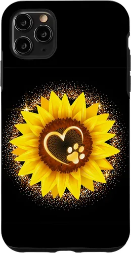 Vista 13 de Sunflower Paw Cat Dog Heart Case for iPhone 16