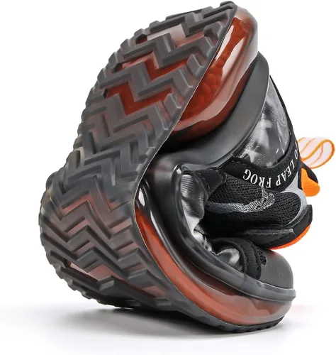 Vista 3 de JMFCHI FASHION - Zapatos de baloncesto para niños, tenis de alta calidad para deportes al aire libre, Zapatos antideslizantes para niños pequeños