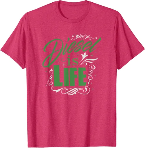 Vista 19 de Diesel is Life Roll Coal Diesels Truckers Smoke Camiseta Negro