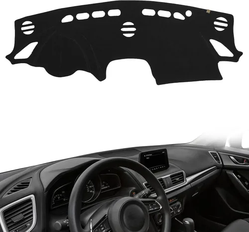 Vista 31 de AUQDD Alfombrilla de Cubierta del Tablero Compatible con La-nd Rover LR3 2005 2006 2007 2008 2009 /2010-2016 LR4, 2006-2009 Range Rover