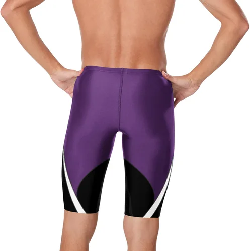Vista 2 de Speedo Traje de baño estándar para hombre Jammer Endurance+ Splice con colores del