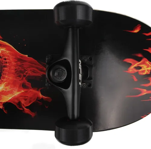 Vista 5 de NPET Pro - Patineta (Skateboard) completa de 31 pulgadas y 7 capas de arce canadiense. Patineta cóncava