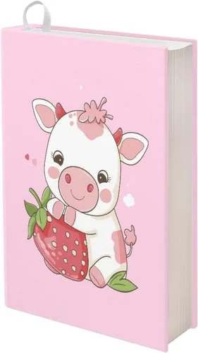 Vista 14 de FOR U DESIGNS Axolotl Rainbow Kawaii - Funda protectora personalizada para libros de tapa suave, 9 x 11 pulgadas, funda de tela elástica, lavable