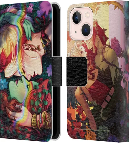 Vista 14 de Head Case Designs Officially Licensed Batman DC Comics Batman #609 Hush Gotham City Sirens Leather Wallet Case Compatible with Apple iPhone 7/8 / SE