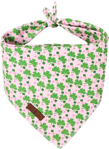 Vista 33 de Lionet Paws Bandana de Acción de Gracias para perro, lavable, de algodón, pañuelo triangular, pañuelo de pavo para perros pequeños, medianos y 4