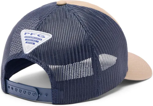 Vista 260 de Columbia Gorra de bola de malla Bandera antigua de malva/blanco/pescado