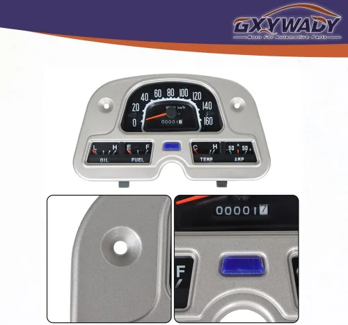 Vista 6 de Reemplazo del grupo de medidor para Land Cruiser Series 1979-1985 Reemplazo del conjunto de instrumentos para 8310060180