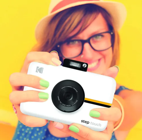Vista 6 de Kodak Step Touch Cámara digital de 13 MP e impresora instantánea con pantalla táctil LCD de 3.5, video HD de 1080p - Suite de edición, Bluetooth