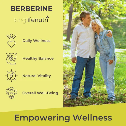 Vista 4 de Berberine Liquid Drops - de Berberis Aristata Bark, 4 onzas líquidas, suplemento orgánico para equilibrio natural, extracto sin azúcar, sabor