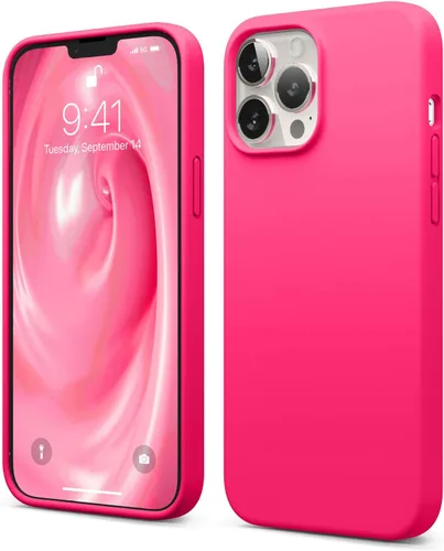 Vista 9 de elago Funda compatible con iPhone 13 Pro Max, de silicona líquida, funda protectora de cámara de cuerpo completo, a prueba de golpes, funda delgada