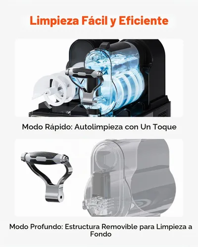 Vista 6 de VEVOR - Máquina comercial para hacer granizados, 3L x 2 de tanque doble, máquina para hacer bebidas heladas de 24 tazas, máquina para hacer