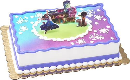 Vista 8 de DecoSet® Disney Encanto Cake Topper, kit de decoración de tartas, juego de 3 piezas