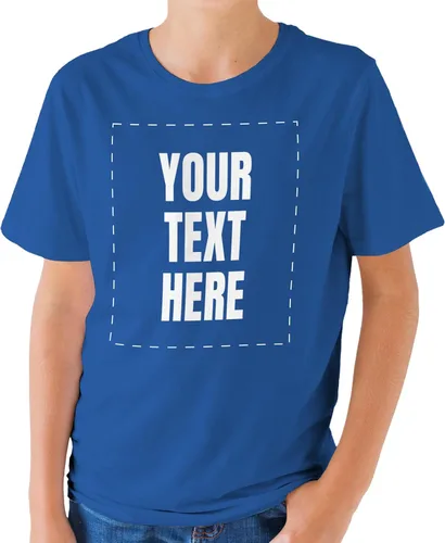 Vista 26 de GotPrint Camisa personalizada para hombres, mujeres, añade tu propio texto, camisetas personalizables, camiseta personalizable en la parte delantera