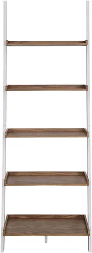 Vista 37 de Escalera para librero. De Convenience Concepts American Heritage, Madera Sólida, Negro