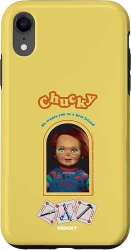 Vista 25 de Chucky Caja de estilo vintage para iPhone 17