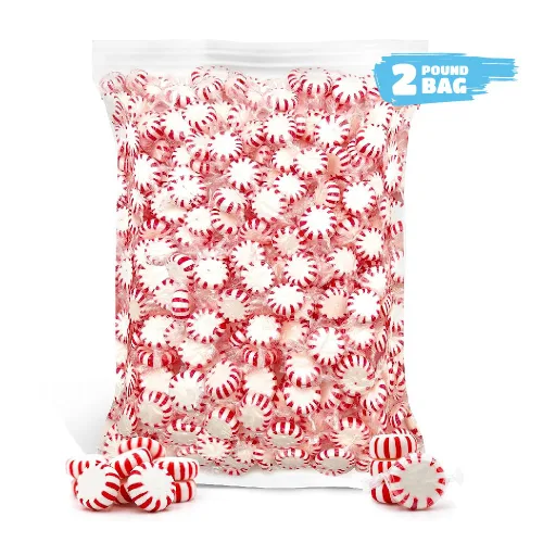 Vista 6 de CrazyOutlet - Caramelos duros sabor a menta piperita Arcor Starlight, paquete a granel de 2 libras