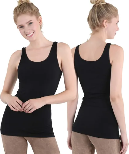Vista 14 de NIKIBIKI Playera sin costuras clásica premium para mujer, fabricada en EE. UU., talla única