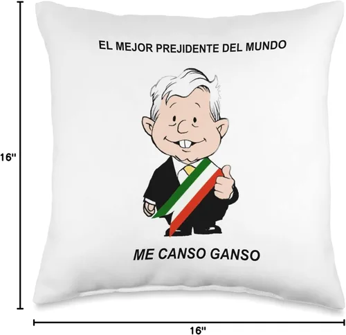 Vista 4 de AMLO el mejor presidente del mundo - Almohada