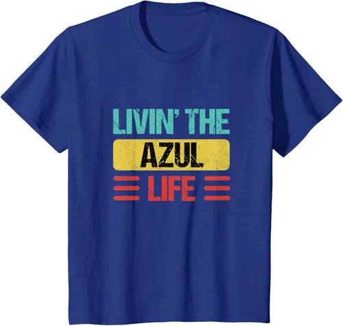 Vista 47 de Camiseta Azul Name, Negro
