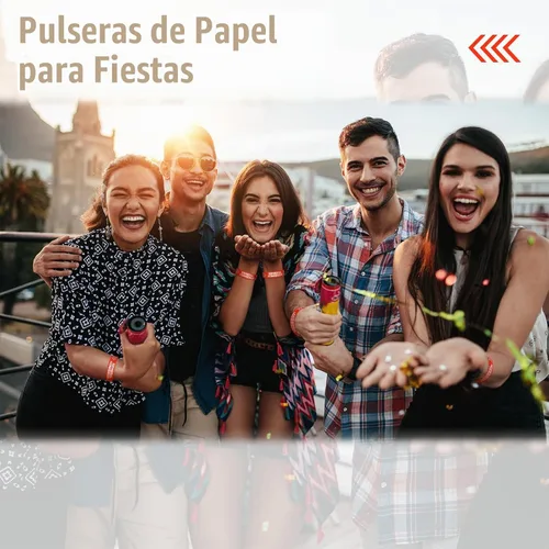 Vista 5 de Jetec - 1000 pulseras de admisión general para eventos, banda de papel