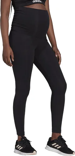 Vista 2 de adidas Leggings de algodón Essentials para mujer (maternidad)