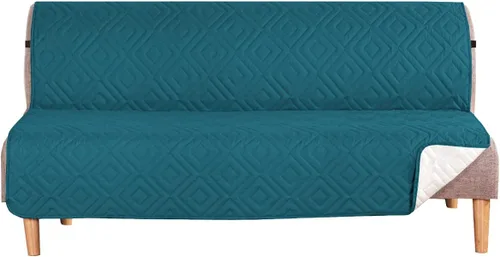 Vista 66 de H.VERSAILTEX Funda reversible para silla, protector de muebles antideslizante, resistente al agua, con correas elásticas de 2 pulgadas