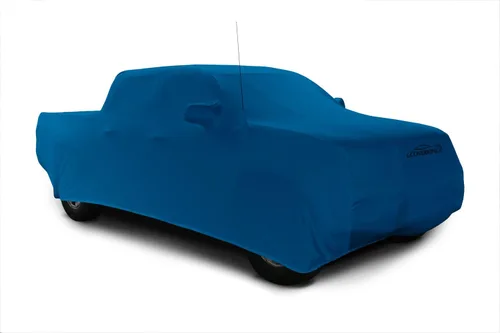 Vista 15 de Coverking Custom Fit Funda de coche para Select Ford modelos – satén elástico, Negro