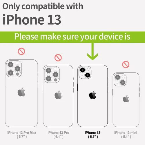 Vista 3 de Carveit Funda magnética de madera para iPhone 13 [madera natural y TPU suave] Funda protectora de madera única a prueba de golpes compatible