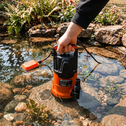 Vista 6 de Prostormer Bomba de agua limpia sumergible 1HP 3700GPH con elevación de 31 pies Bomba de agua con interruptor de flotador automático, impermeable